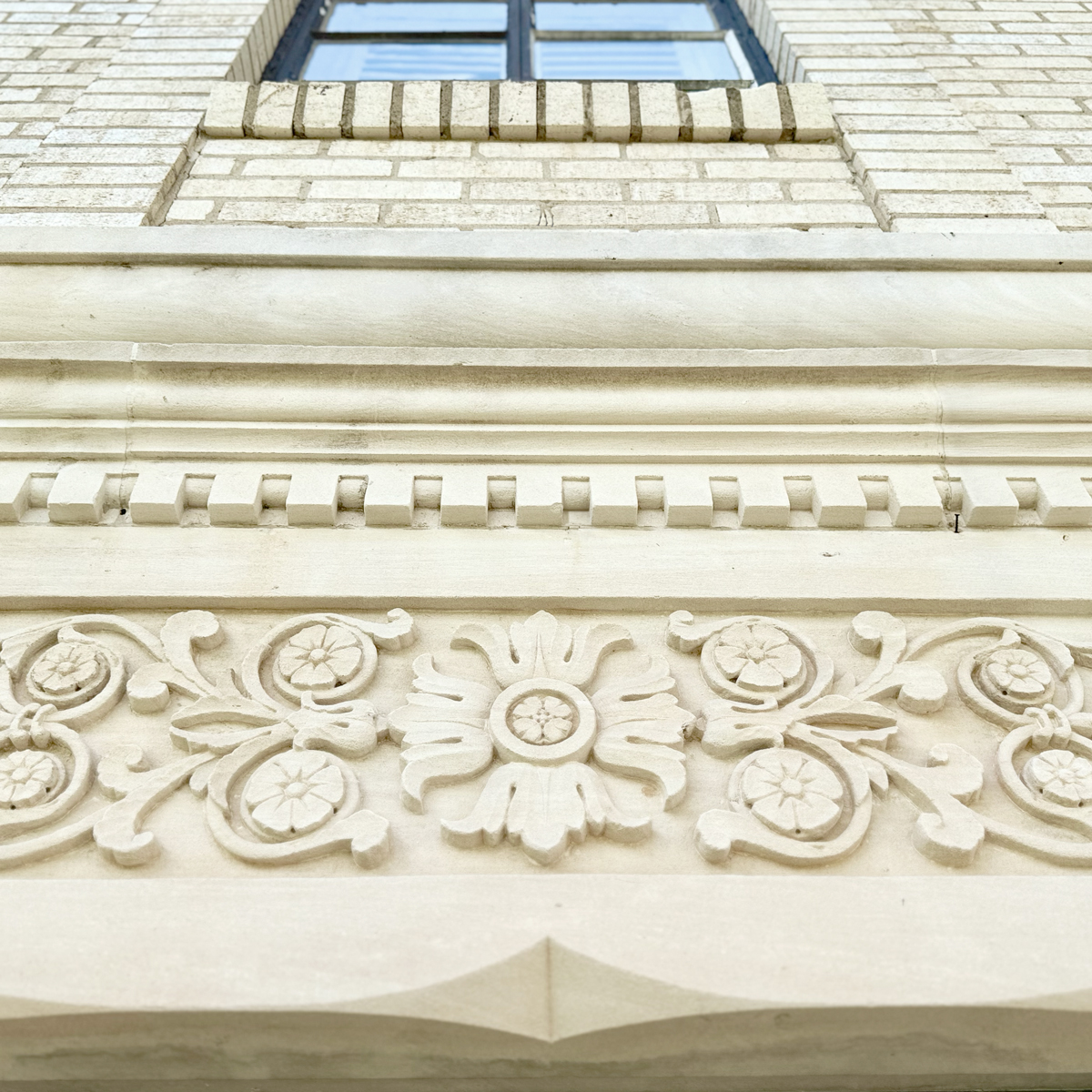 Limestone Facade Detail