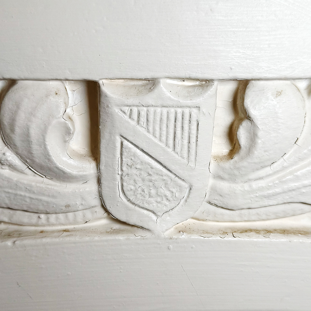 Limestone Fireplace Detail